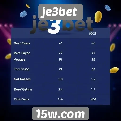 Comparativo entre je3bet e outras plataformas de jogos